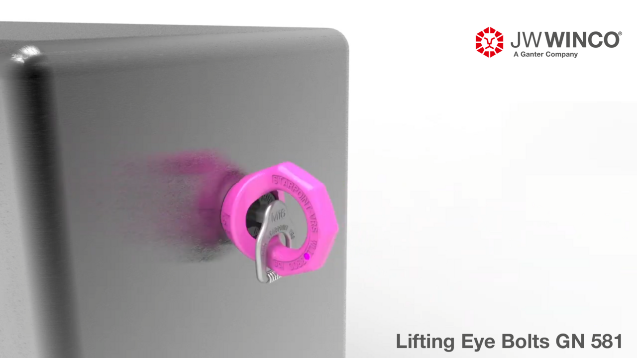 Safety Swivel Lifting Eye Bolts GN 581