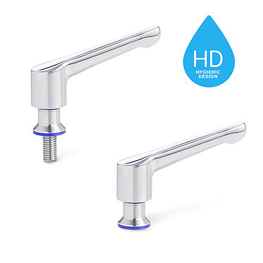 Hygienic Design-Stainless-Steel-Adjustable-Hand-Levers