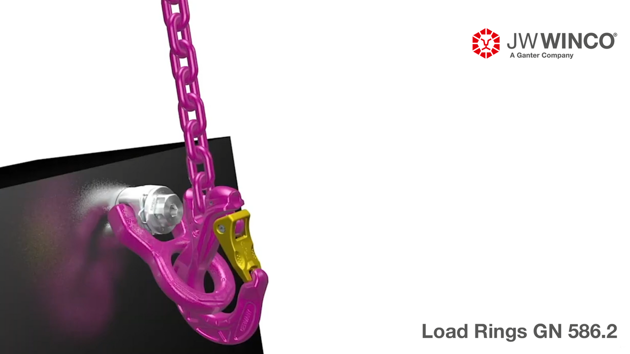 Safety Swivel Load Rings GN 586.2