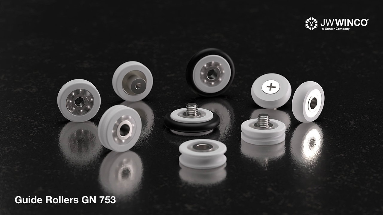 GN 753 / GN 753.1 / GN 753.2 Rodillos guía
